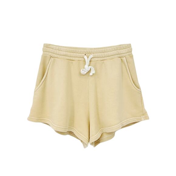TULAROSA Green The Gaia Short in Butter Yellow XS - Picture 1 of 10